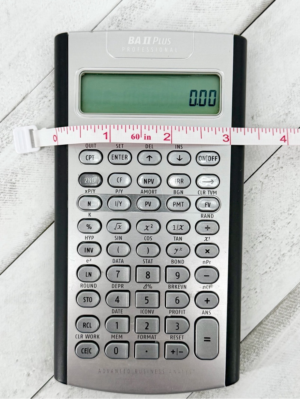 Texas Instruments BA II Plus Professional Financial Calculator Tested Working‎ - Picture 5 of 6